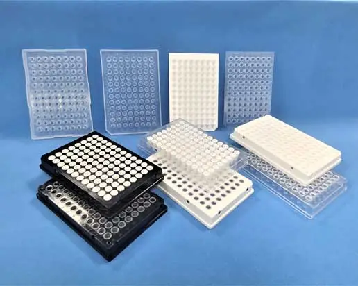 Placas de PCR de 96 pozos